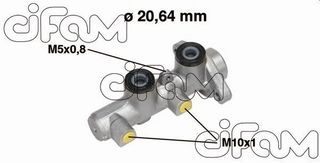 ΑΝΤΛ. ΦΡΕΝ. DAEWOO MATIZ 0,8,1.0 98- Φ20,64mm CIFAM 202-514