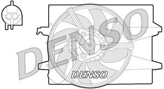 ΒΕΝΤΙΛΑΤΕΡ ΨΥΓΕΙΟΥ FORD FIESTA V 1.3,1.4TDCI <08 DENSO DENSO DER10004