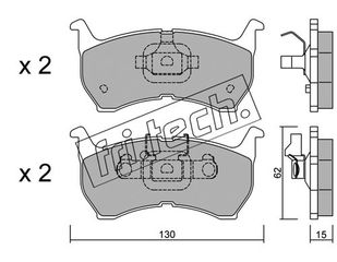 ΤΑΚ. MAZDA 626 -87    FRITECH \"E\" fri.tech. 240.0