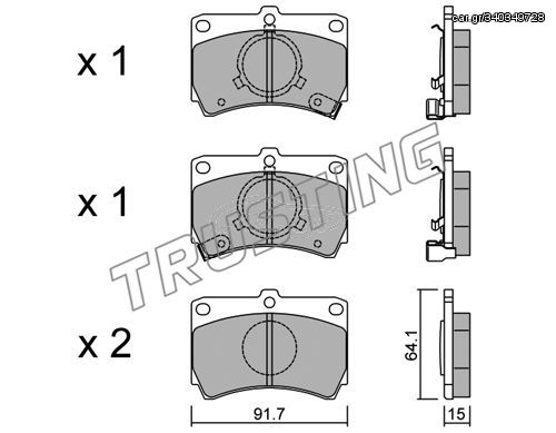 ΤΑΚ. MAZDA 323 -89      TRUSTING \"E\" TRUSTING 105.0