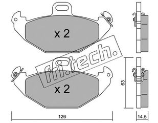 ΤΑΚ. RENAULT LAGUNA 1.6,1.8,2.0 -01 \"O\"  FRITECH fri.tech. 650.0