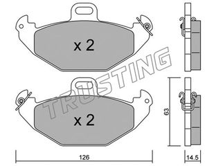 ΤΑΚ. RENAULT LAGUNA 1.6,1.8,2.0 -01 \"O\"  TRUSTING TRUSTING 650.0