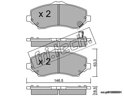 ΤΑΚ. FIAT FREEMONT 2.0JTD,2.4 \"E\"  FRITECH fri.tech. 879.1