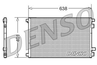 ΨΥΓΕΙΟ A/C RENAULT MEGANE II 1.4,1.5dci <08  DENSO DENSO DCN23012