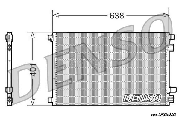 ΨΥΓΕΙΟ A/C RENAULT MEGANE II 1.4,1.5dci <08  DENSO DENSO DCN23012