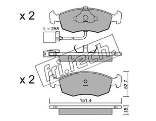 ΤΑΚ. FORD SCORPIO I 2.9i FRITECH \"E fri.tech. 096.1