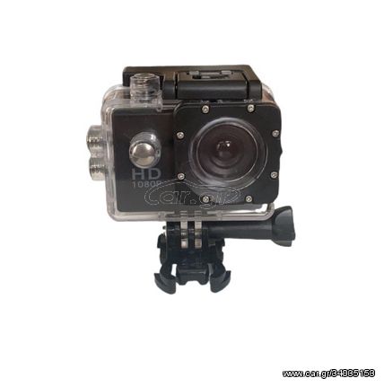 1080P Action Camera Αδιάβροχη σε Μαύρο χρώμα 10232