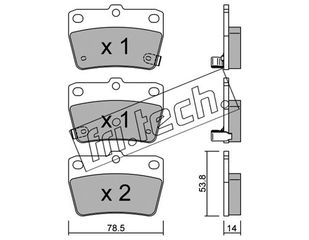 ΤΑΚ. TOYOTA            FRITECH \"O\" fri.tech. 446.0