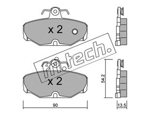 ΤΑΚ. FORD SCORPIO 1.8 FRITECH \"O\" fri.tech. 097.0