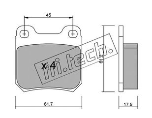 ΤΑΚ. OPEL              FRITECH \"O\" fri.tech. 284.1