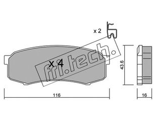 ΤΑΚ. MITSUBISH-TOYOTA FRITECH \"O\" fri.tech. 447.0