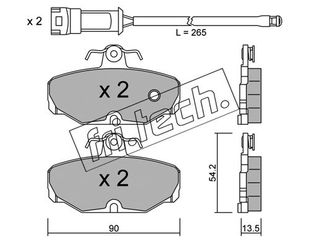 ΤΑΚ. FORD SCORPIO 1.8  FRITECH \"O\" fri.tech. 097.0W