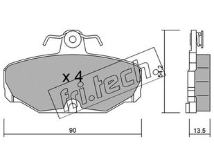 ΤΑΚ. FORD SIERRA 1.9 FRITECH \"O\" fri.tech. 097.2