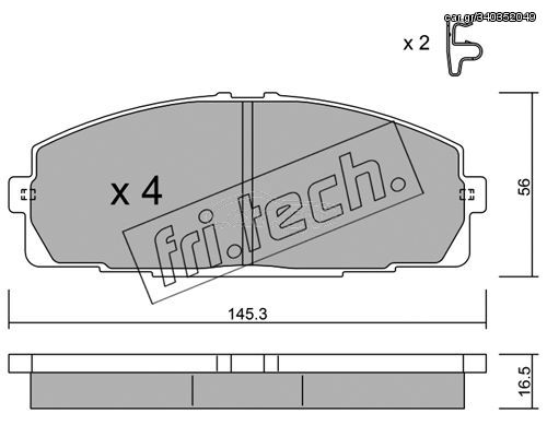 ΤΑΚ. TOYOTA            FRITECH \"E\" fri.tech. 449.0