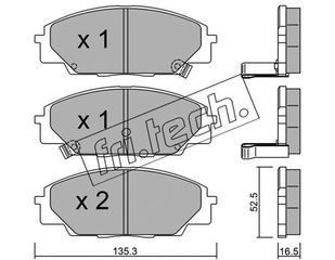 ΤΑΚ. HONDA             FRITECH \"E\" fri.tech. 450.0