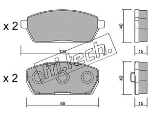 ΤΑΚ. SUZUKI CARRY 1.0  FRITECH \"E\" fri.tech. 454.0