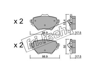 ΤΑΚ. CITROEN C4-PEUGEOT 308 1.6 THP 16> \"O\"  FRITECH fri.tech. 1003.0