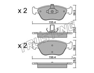 ΤΑΚ. VOLVO C70,V70 ALL -05 \"E\" DEX DEX 2849.0