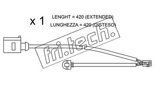 ΚΑΛΩΔΙΑ ΓΙΑ  2669.0W-2670.0W fri.tech. SU.217