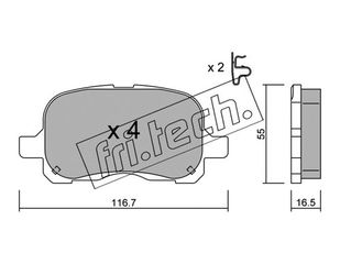 ΤΑΚ. TOYOTA            FRITECH \"E\" fri.tech. 458.0