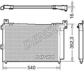 ΨΥΓΕΙΟ A/C FORD RANGER-MAZDA B-50 2.5 TDCI <12  DENSO DENSO DCN44014