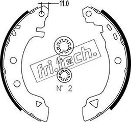 ΣΙΑΓ. A/R-CITR-FIAT-RENAU  FRITECH fri.tech. 1004.008