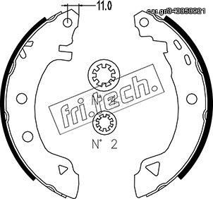 ΣΙΑΓ. A/R-CITR-FIAT-RENAU  FRITECH fri.tech. 1004.008