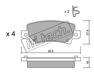 ΤΑΚ. TOYOTA            FRITECH \"Ο\" fri.tech. 463.0