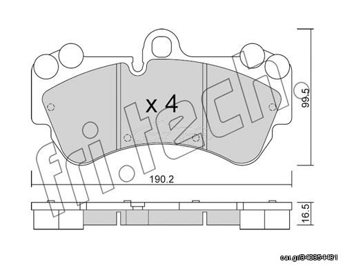 ΤΑΚ. PORSCHE-VW        FRITECH \"E\" fri.tech. 669.0