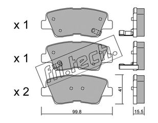 ΤΑΚ. KIA SOUL ALL 09- \"O\" FRITECH fri.tech. 903.0