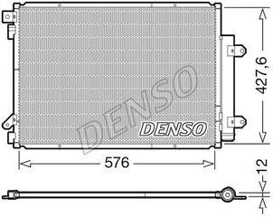 ΨΥΓΕΙΟ A/C SUZUKI SX4 S-CROSS 1.0,1.4 16>  DENSO DENSO DCN47008