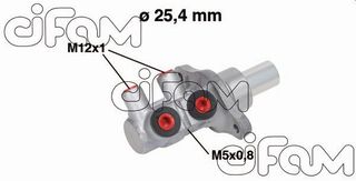 ΑΝΤΛ. ΦΡΕΝ. OPEL ASTRA H 1.9 CDTI <10 Φ25.4mm CIFAM 202-571