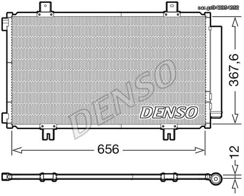 ΨΥΓΕΙΟ A/C SUZUKI SX4 S-CROSS 1.6 13>  DENSO DENSO DCN47009