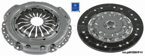 ΣΕΤ ΣΥΜΠΛΕΚΤΗ(2PCS)-PSA ASTRA J(P10) 1.4 TURBO 09- SACHS 3000 951 989