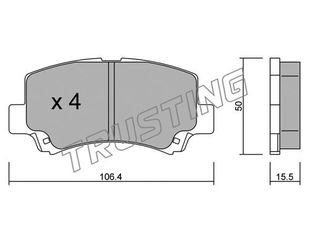 ΤΑΚ. SUZUKI WAGON R 00- TRUSTING \"E\" TRUSTING 434.0