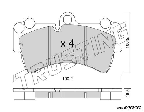 ΤΑΚ. AUDI Q7,PORSC.CAYENNE \"E\"  TRUSTING TRUSTING 670.0