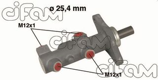 ΑΝΤΛ. ΦΡΕΝ. VOLVO S60I 2.0T,2.3T5 <10 Φ25,4mm CIFAM 202-578