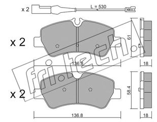 ΤΑΚ. FORD TRANSIT 2.0,2.2 TDCi 16> \"O\" FRITECH fri.tech. 1007.1