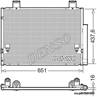 ΨΥΓΕΙΟ A/C TOYOTA HILUX VII 2.5D-4D 05>  DENSO DENSO DCN50057