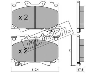 ΤΑΚ. TOYOTA LAND CRUISER 4.2 98-  \"E\" fri.tech. 468.0