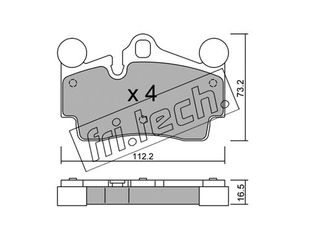 ΤΑΚ. AUDI-PORSCHE-VW  FRITECH \"O\" fri.tech. 671.0