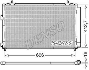 ΨΥΓΕΙΟ A/C TOYOTA RAV 4 IV 2.0 12>  DENSO DENSO DCN50059