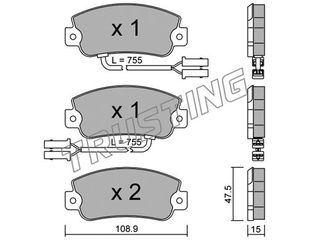 ΤΑΚ. ALFA ROMEO 33 1.2  TRUSTING \"E\" TRUSTING 106.1