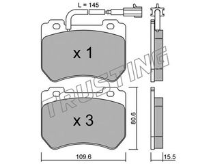 ΤΑΚ. ALFA ROMEO 159 1.8 MPI 16V 08- \"E\" TRUSTING TRUSTING 865.0