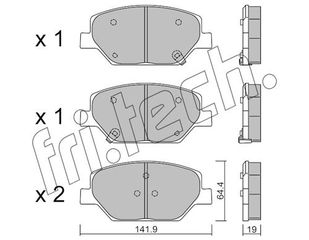 ΤΑΚ. OPEL INSIGNIA B 1.5,1.6Turbo 17>  \"E\" fri.tech. 1178.0