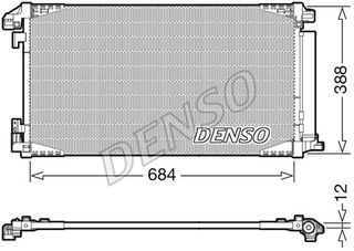 ΨΥΓΕΙΟ A/C TOYOTA C-HR (X1) 1.2 16>   DENSO DENSO DCN50119