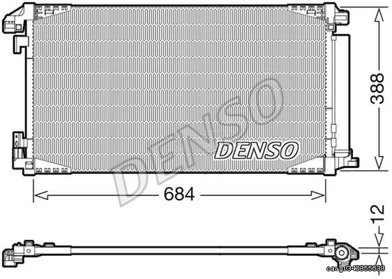 ΨΥΓΕΙΟ A/C TOYOTA C-HR (X1) 1.2 16>   DENSO DENSO DCN50119