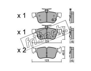 ΤΑΚ. FORD KUGA,MONDEO V,S-MAX 14> \"O\" FRITECH fri.tech. 1064.0