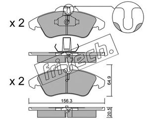 ΤΑΚ. MER/DES-VW        FRITECH \"Ε\" fri.tech. 265.0