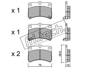 ΤΑΚ. DAIHATSU          FRITECH \"E\" fri.tech. 475.0